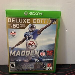 Madden NFL 16 Deluxe Edition for Xbox One